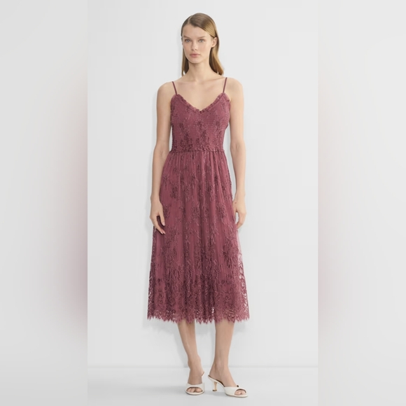 Wilfred Dresses & Skirts - Aritzia Tuberose Lace Dress XS NWOT
